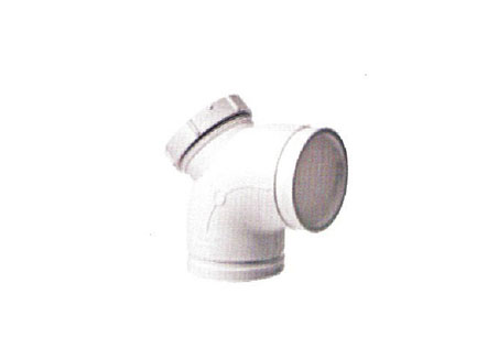 90°弯头（带检）