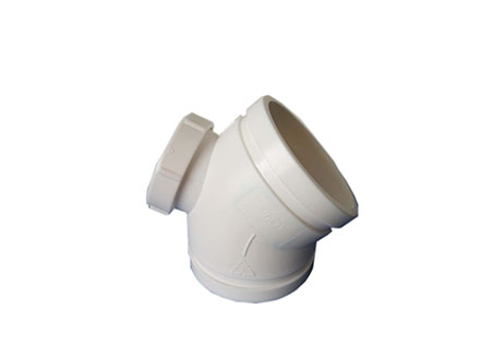 45°弯头（带检）