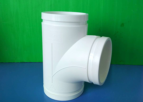 HDPE沟槽式等径顺水三通