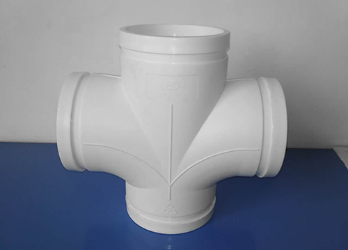 HDPE沟槽式平面四通