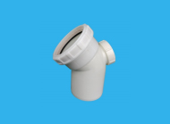 单扩口45°弯头（带检查口）