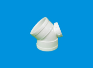 45°弯头（带检查口）